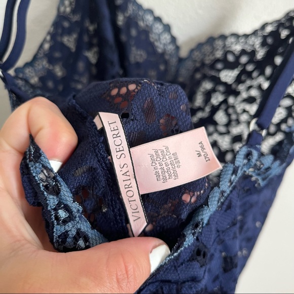 Victoria’s Secret / Blue Lace Romper - Picture 8 of 8